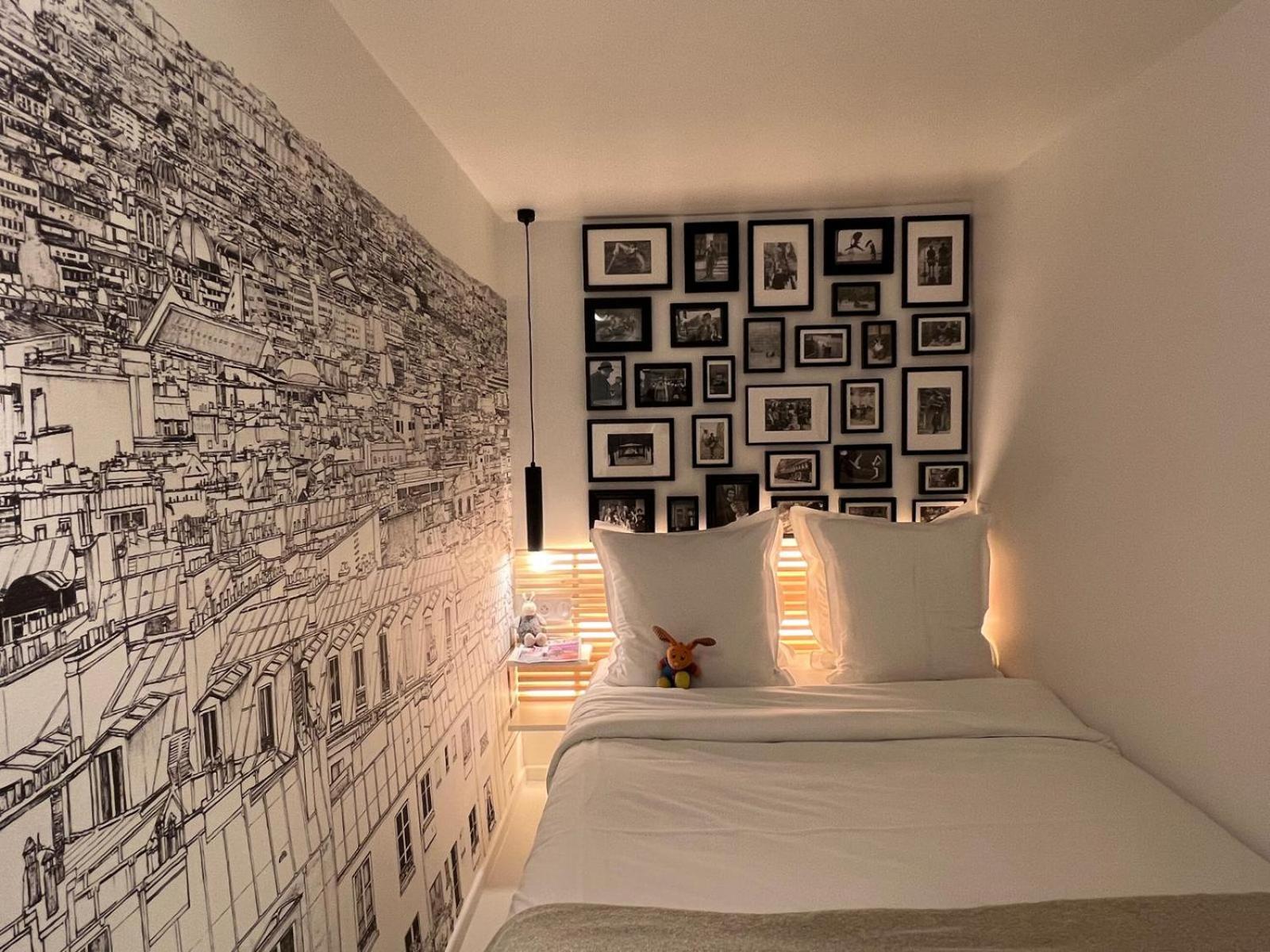 Appartement Design Quartier Montmartre-Sacre-Coeur! Paris Xviiie エクステリア 写真